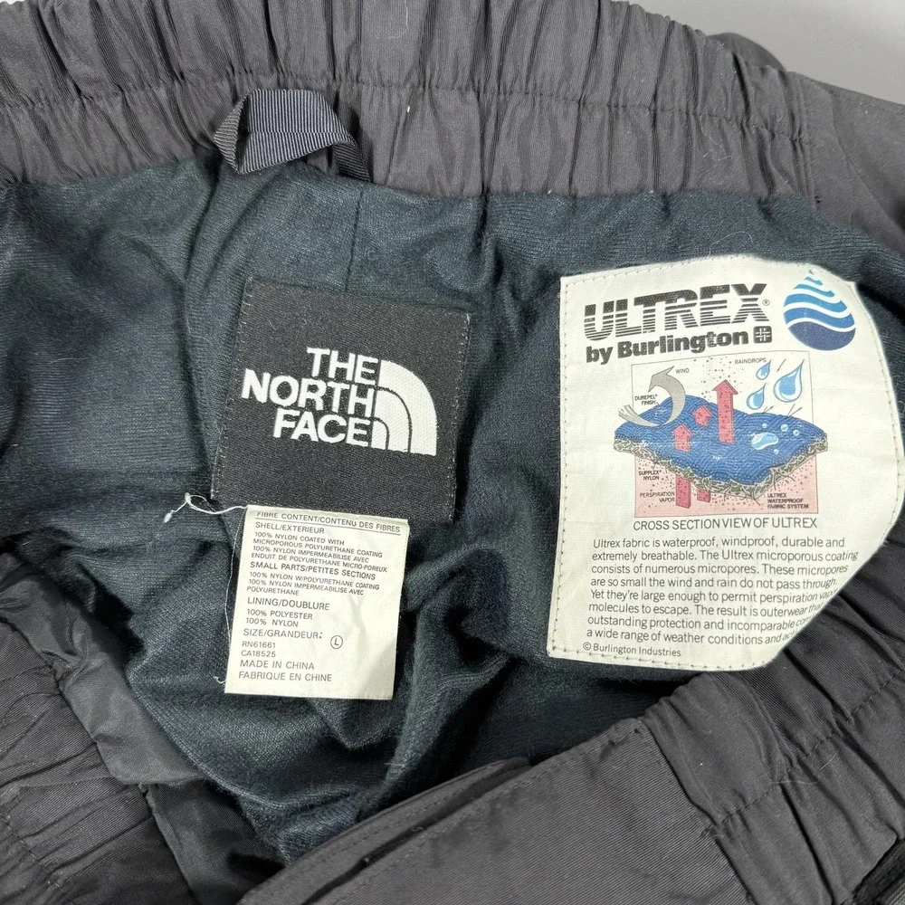 The North Face Snow Pants Mens 2XL Gray Ultrex Waterproof Insulated Ski Winter